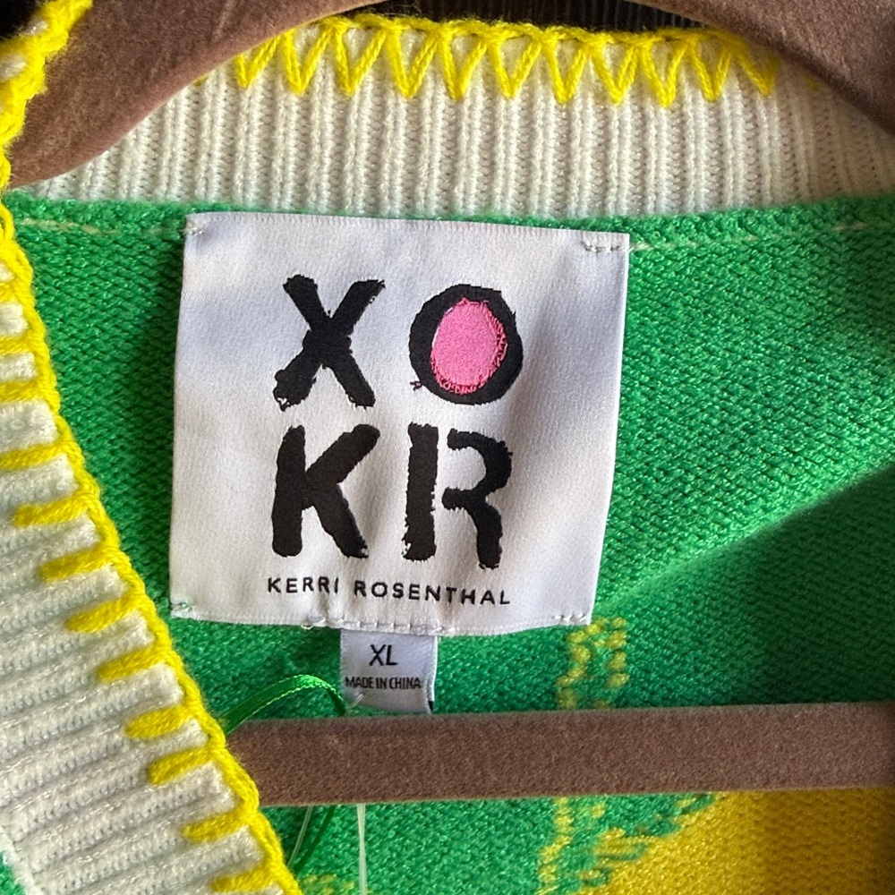 Kerri Rosenthal XOKR Sunshine Sweater XL - Picture 5 of 6